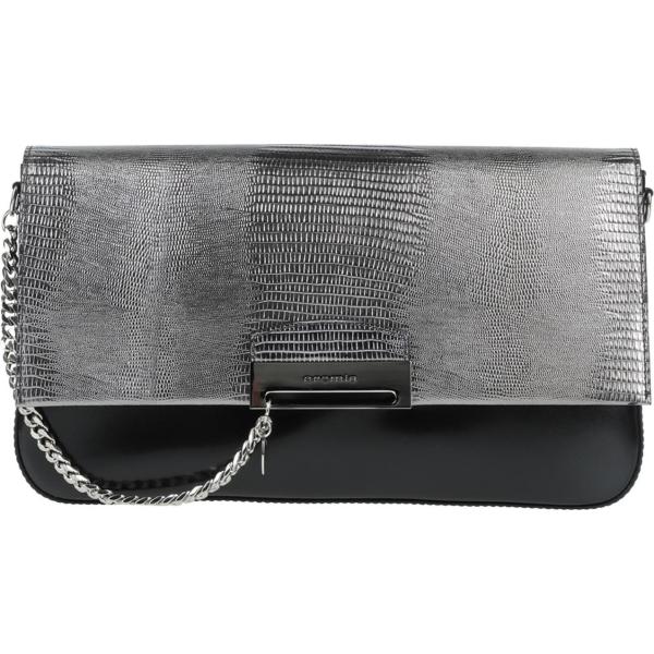 borse a mano Cromia grigio tinta unita