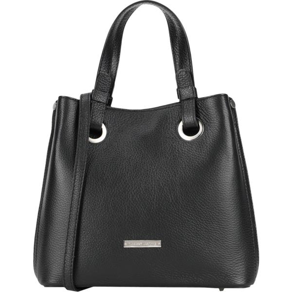 borse a mano Tuscany Leather grigio tinta unita