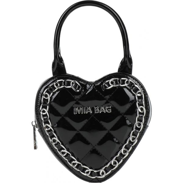 borse a mano Mia Bag nero tinta unita