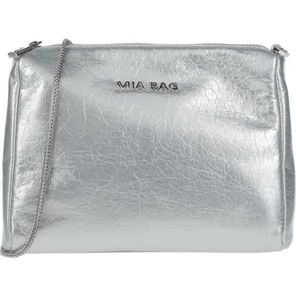 borse a tracolla Mia Bag grigio tinta unita