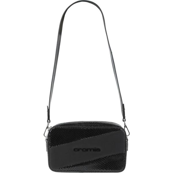 borse a spalla Cromia nero animalier