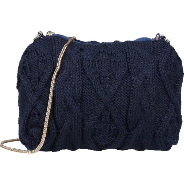 borse a tracolla Mia Bag blu tinta unita