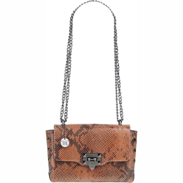borse a spalla Laura Di Maggio marrone animalier