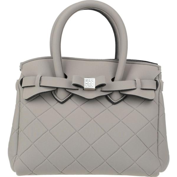 borse a mano Save My Bag grigio tinta unita