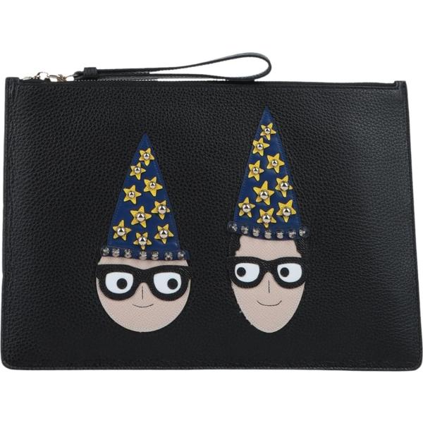 borse a mano Dolce & Gabbana nero tinta unita