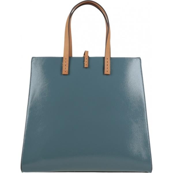 borse a mano Manila Grace blu animalier