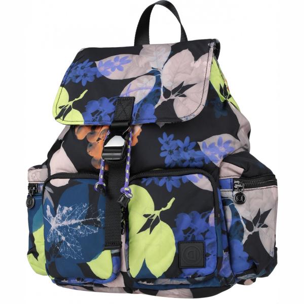 zaini Desigual nero a fiori
