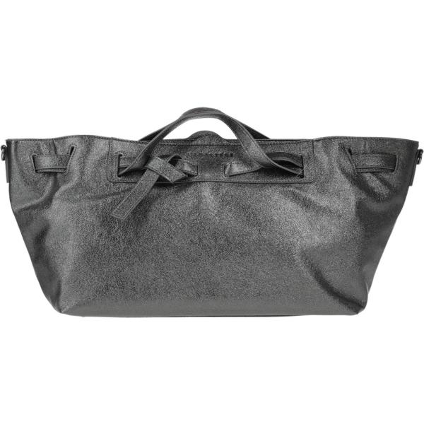 borse a mano Caractère grigio tinta unita