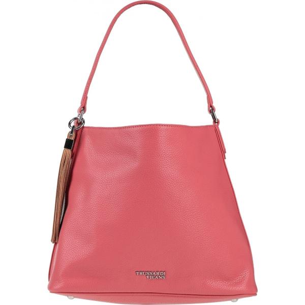 borse a mano Trussardi Jeans rosa tinta unita