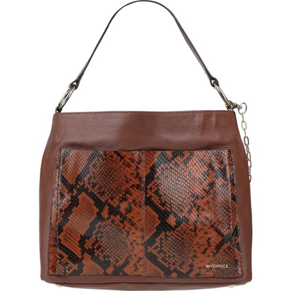 borse a mano My Choice marrone animalier