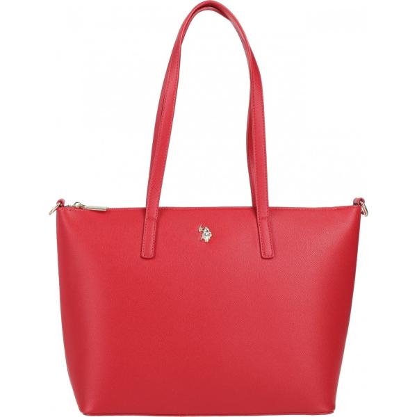borse a mano U.s.polo Assn. rosso tinta unita