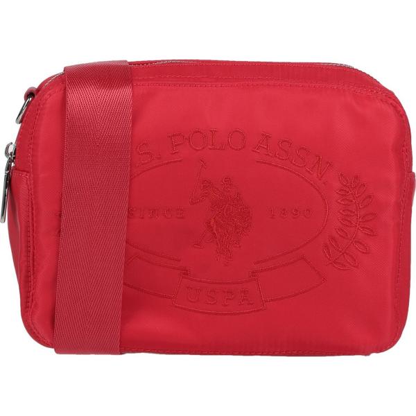 borse a tracolla U.s.polo Assn. rosso tinta unita