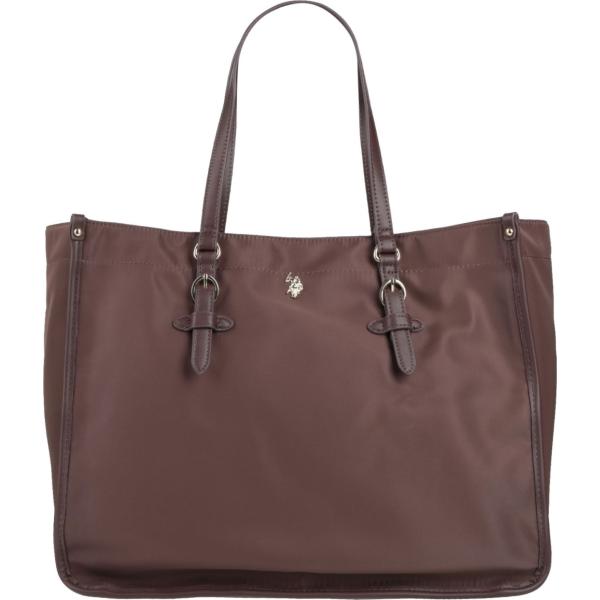 borse a mano U.s.polo Assn. marrone tinta unita