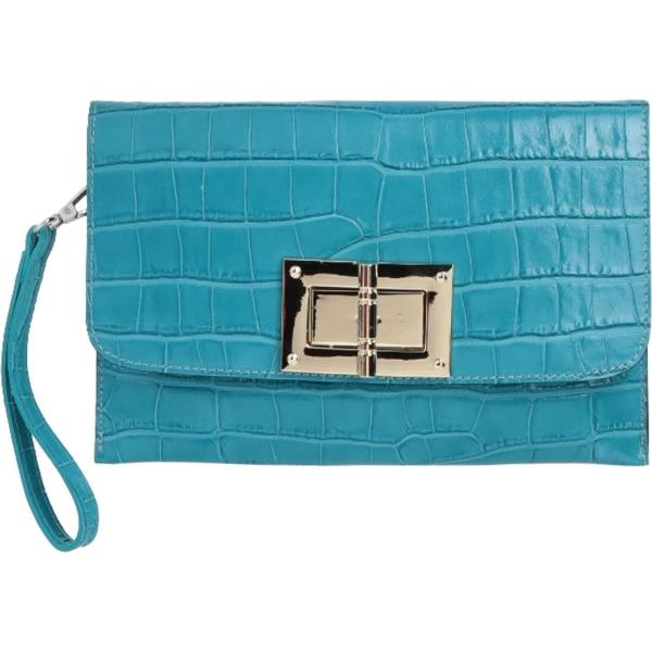 borse a mano Laura Di Maggio blu con stampe