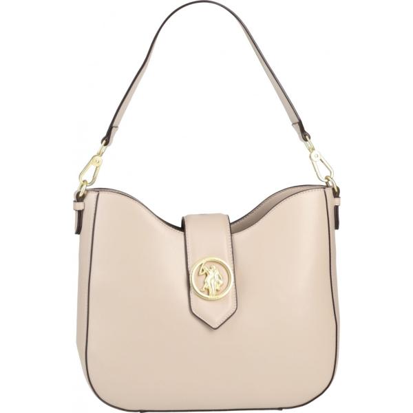 borse a mano U.s.polo Assn. marrone tinta unita