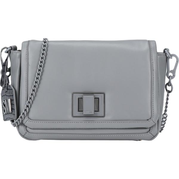 borse a tracolla Steve Madden grigio tinta unita