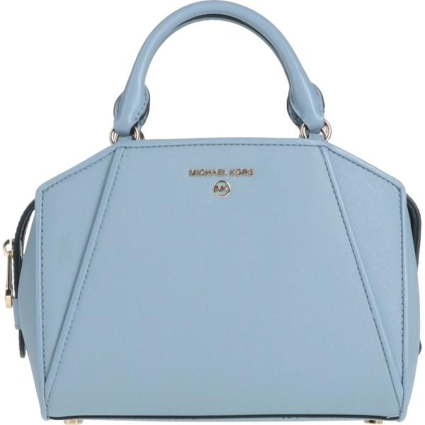 borse a mano Michael Michael Kors blu tinta unita