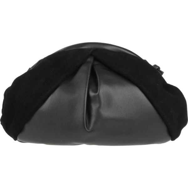 borse a mano Manoukian nero tinta unita