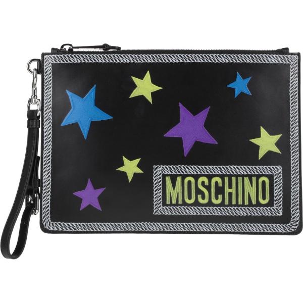borse a mano Moschino nero