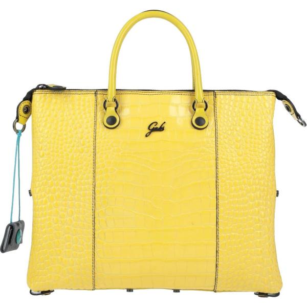 borse a mano Gabs giallo con stampe