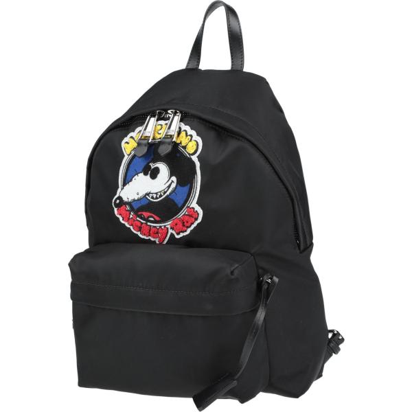 zaini Moschino nero tinta unita