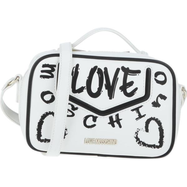 borse a tracolla Love Moschino bianco