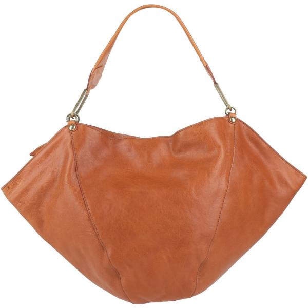 borse a mano Campomaggi marrone tinta unita