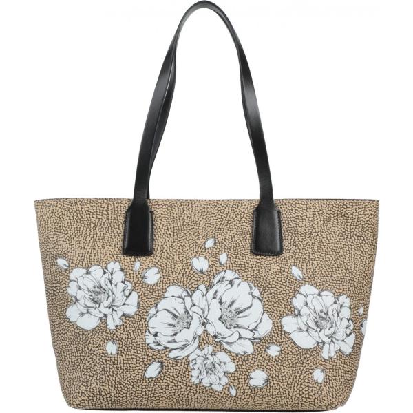 borse a mano Borbonese marrone con stampe