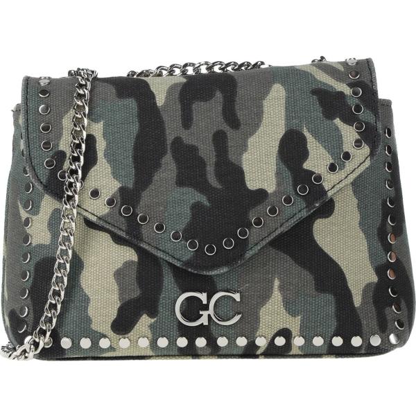 borse a tracolla Gio Cellini Milano nero military