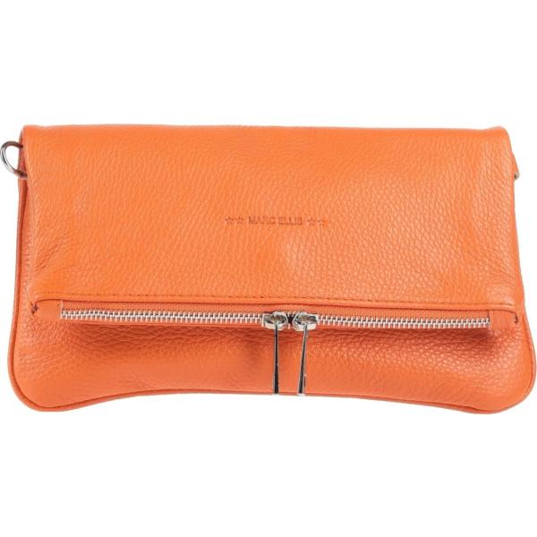 borse a mano Marc Ellis arancione tinta unita