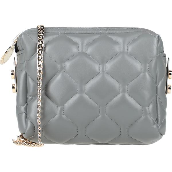 borse a tracolla LA FILLE des FLEURS grigio tinta unita