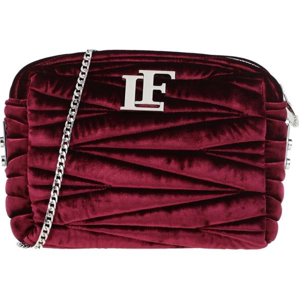 borse a tracolla LA FILLE des FLEURS nero tinta unita