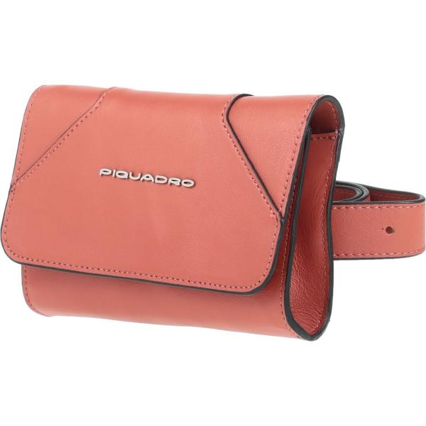 borse a tracolla Piquadro rosa tinta unita