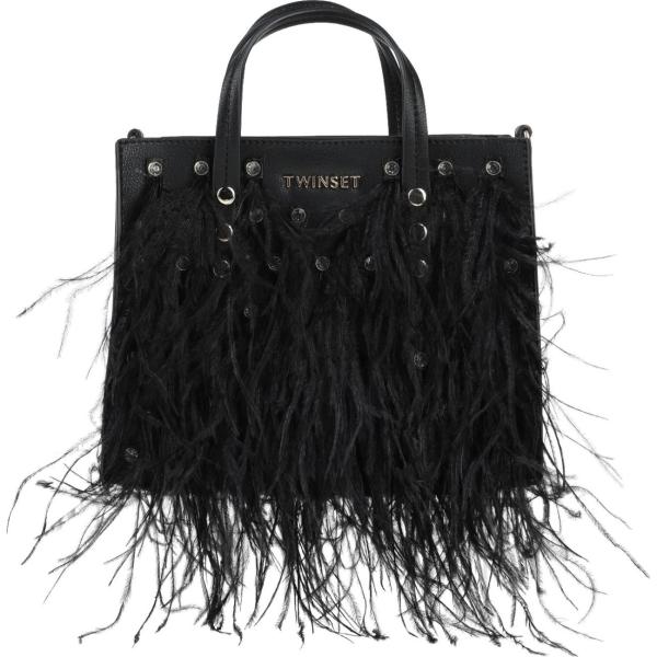 borse a mano Twinset nero tinta unita