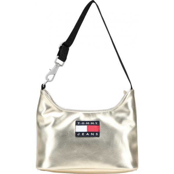 borse a spalla Tommy Jeans marrone tinta unita