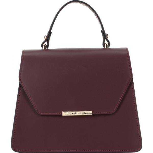 borse a mano Tuscany Leather marrone tinta unita