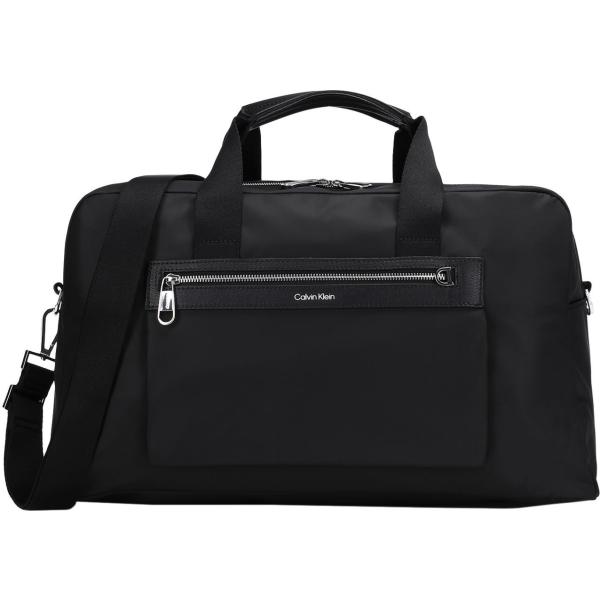 borse sportive Calvin Klein nero tinta unita