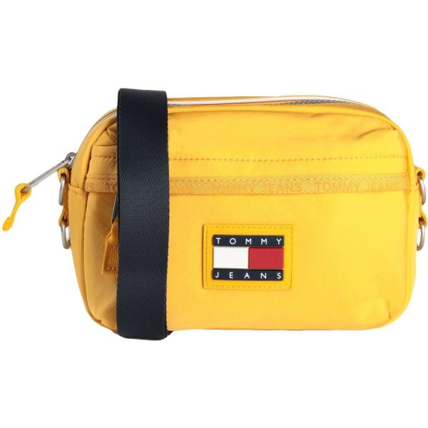 borse a tracolla Tommy Jeans giallo tinta unita