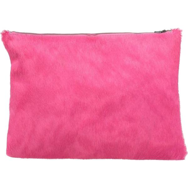 borse a mano Forte_Forte rosa tinta unita