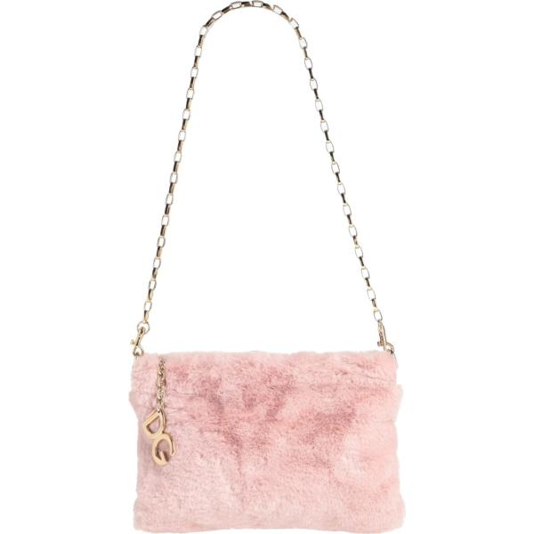 borse a spalla Dolce & Gabbana rosa tinta unita