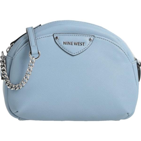 borse a tracolla Nine West blu tinta unita