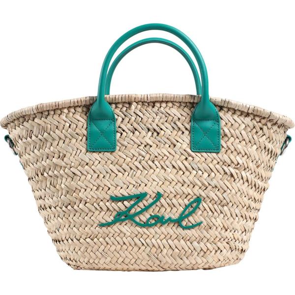 borse a mano Karl Lagerfeld marrone