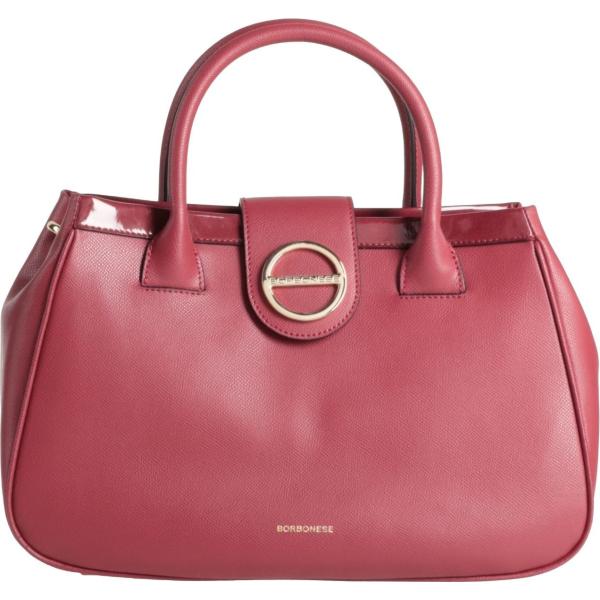 borse a mano Borbonese rosa tinta unita