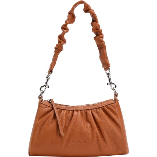 borse a spalla Lancaster marrone tinta unita