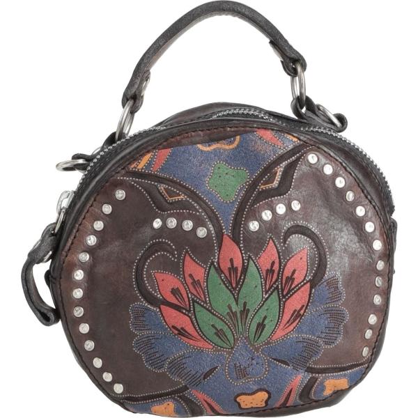 borse a mano Campomaggi grigio con stampe