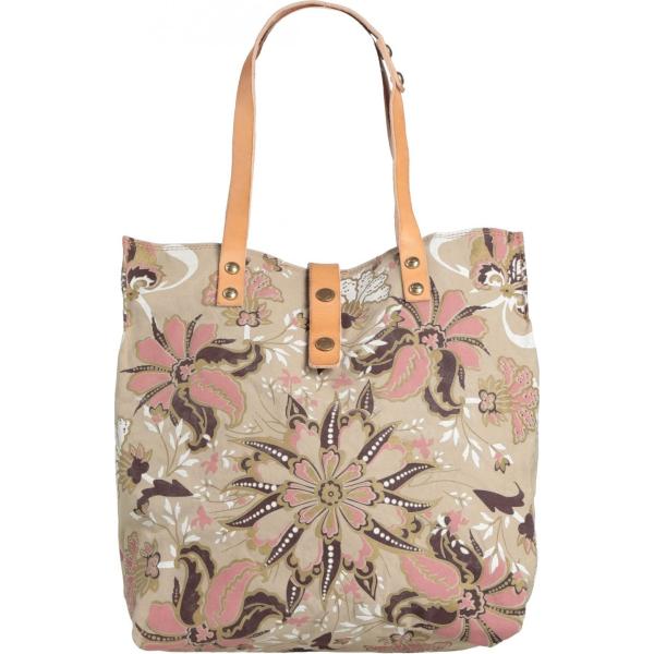 borse a mano Campomaggi marrone a fiori