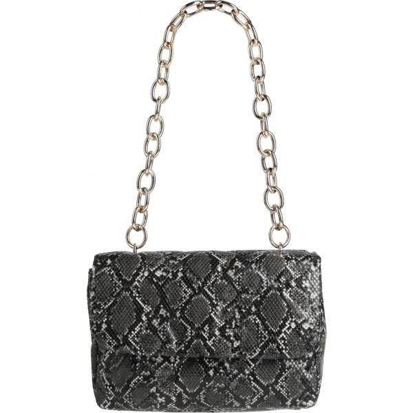 borse a spalla Mia Bag grigio animalier