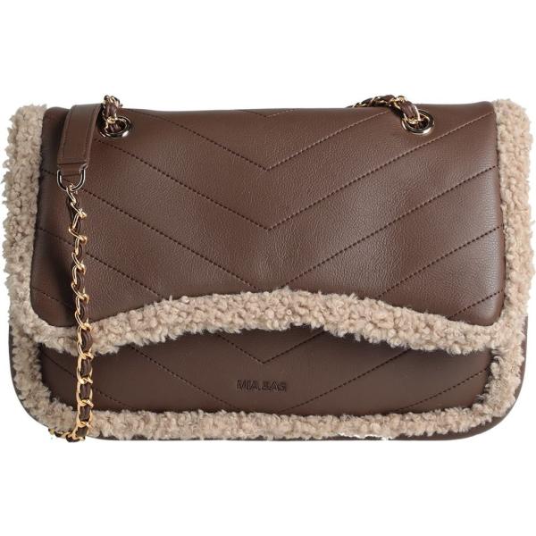 borse a tracolla Mia Bag marrone