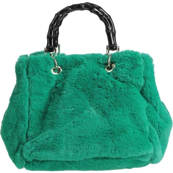 borse a mano Mia Bag verde tinta unita