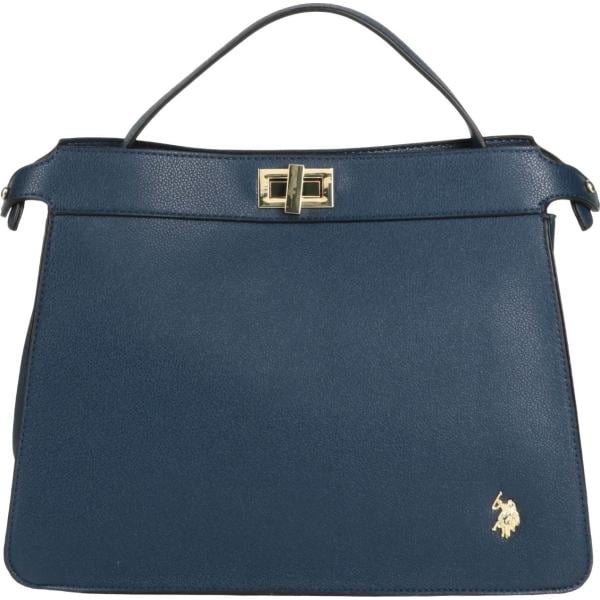 borse a mano U.s.polo Assn. blu tinta unita